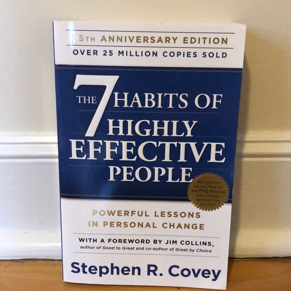 The 7 Habits Of Highly Effective People Book